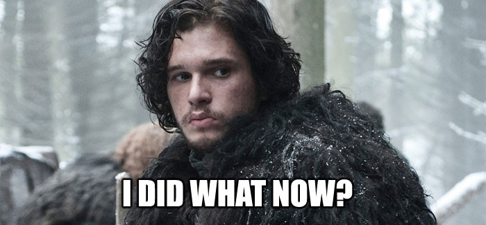 Não, esse ´JON Snow.