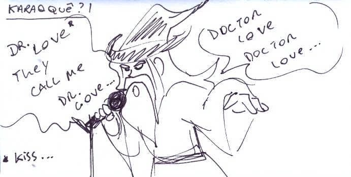 Gandalf canta Doctor Love, do Kiss!