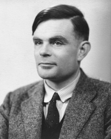 Foto de Alan Turing.