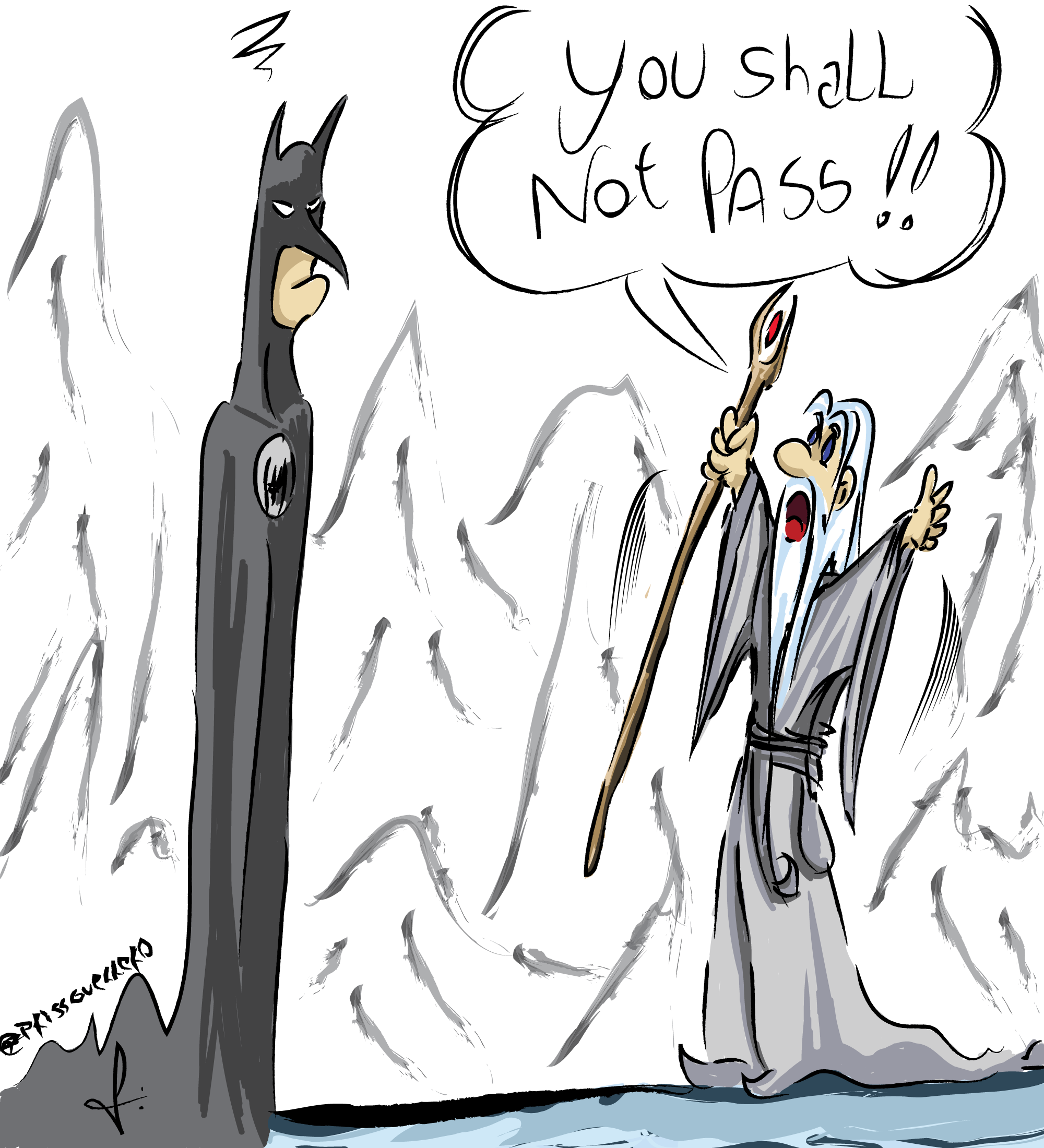 Batman VS Gandalf